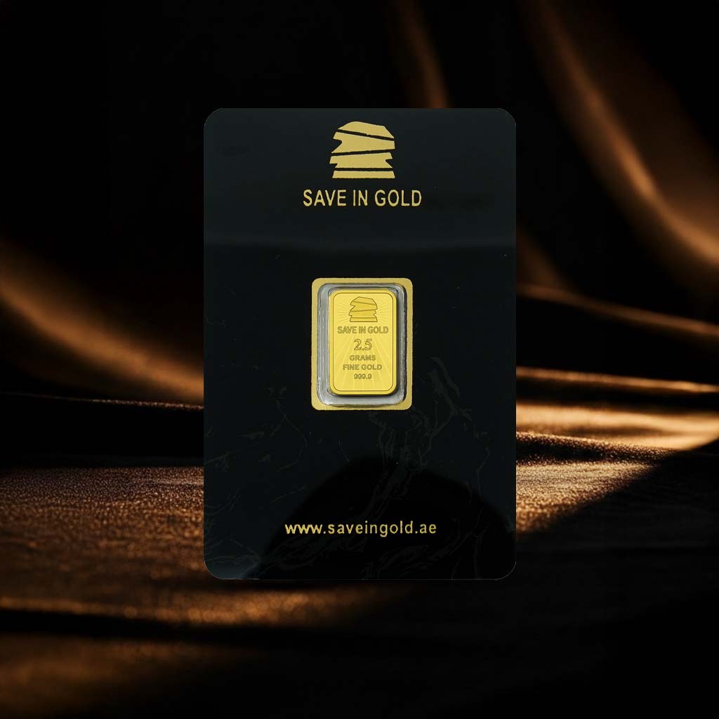 2.5 Grams Flower Gold Bar